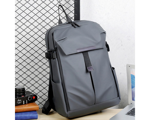 Рюкзак міський No Brand BLH6868 44х29 см Gray 13083-84485