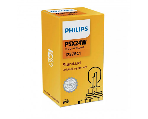 Автолампа PHILIPS 12276C1 PSX24W 24W 12V PG20/7 Автолампа PHILIPS 12276C1 PSX24W 24W 12V PG20/7