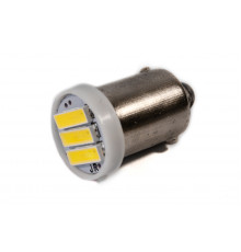 Світлодіодна лампа AllLight T 8.5 3 діода 7014 BA9S 12V WHITE