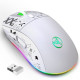 Миша бездротова Imice HYSJ Т90 2.4G + Bluetooth White