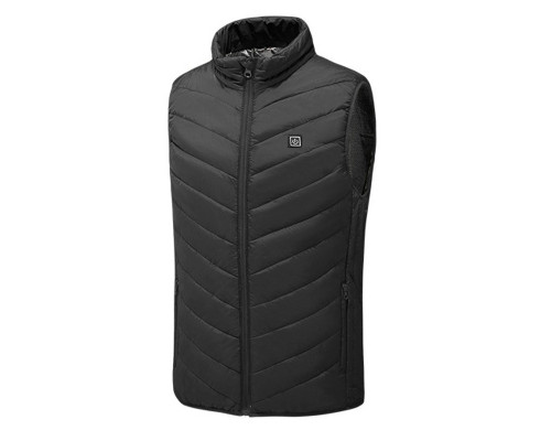 Жилетка з підігрівом Lesko M01-9 3XL Black Жилетка з підігрівом Lesko M01-9 3XL Black
