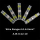Термозбіжна гільза з припоєм PR термоусадка 4.0-6.0 мм² 70 шт Жовтий (C050948-70)