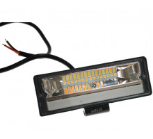 Світлодіодна фара AllLight HPG-074 chip Osram 3535 spot 9-30V DRL White/Amber стробоскоп