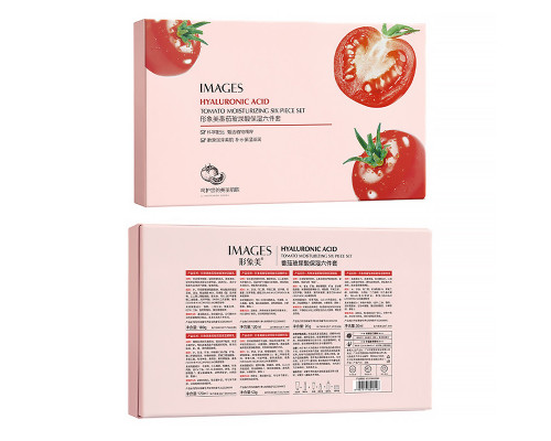 Подарунковий набір Images Hyaluronic Acid Tomato Moisturizing 6в1