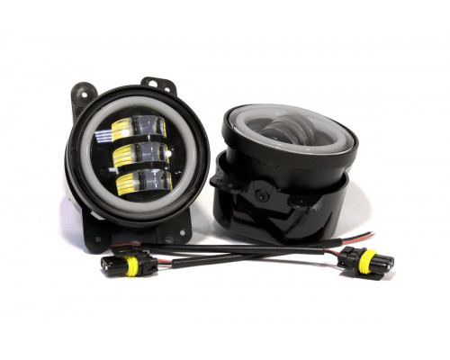 Комплект протитуманних LED фар AllLight FB-411 D90мм Комплект протитуманних LED фар AllLight FB-411 D90мм