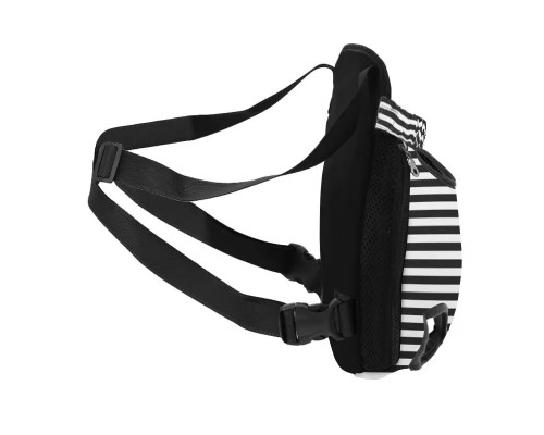 Рюкзак-кенгуру для тварин No Brand DT834 Strip Black-White M 12704-84184
