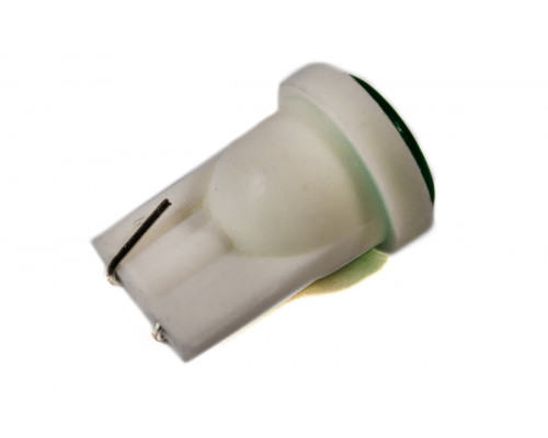 Світлодіодна лампа AllLight T10 1 діод COB W2, 1x9, 5d 12V GREEN Світлодіодна лампа AllLight T10 1 діод COB W2, 1x9, 5d 12V GREEN