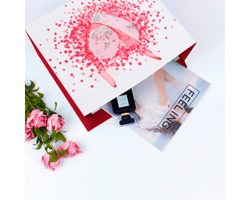 Подарунковий пакет PPW PAPER Lesko ZD010-2 Love Big Подарунковий пакет PPW PAPER Lesko ZD010-2 Love Big