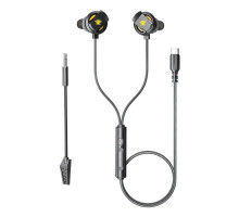 Ігрові кіберспортивні навушники Plextone RX5 Black