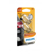 Автолампа ук. PHILIPS 12066 W21/5W 12V 21/5W W3X16q 2 штуки на блістері