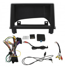 Штатний комплект з перехідною рамкою 9" Lesko BMW 1 F20/F21 2013-2016 + адаптер живлення (1234-318)