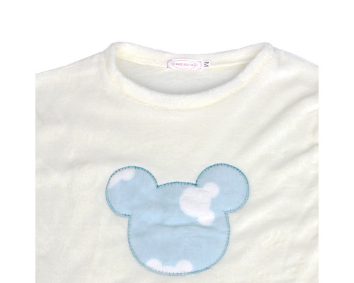 Жіноча піжама Lesko Mickey Mouse White + Blue M домашній костюм Жіноча піжама Lesko Mickey Mouse White + Blue M домашній костюм