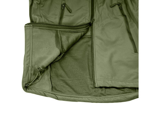 Тактична чоловіча куртка Soft Shell Lesko A001 L Зелений Тактична чоловіча куртка Soft Shell Lesko A001 L Зелений