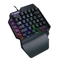 Ігрова провідна клавіатура з підсвічуванням Sundy PUBG Mobile Keyboard G01 USB Black