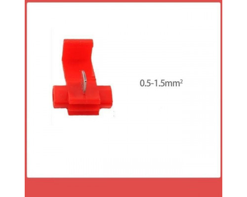 Набір клем з врізним контактом для швидкого монтажу K2 0,5 - 2,5 мм 70 шт Червоно-синій (С051304)