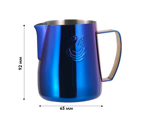 Пітчер для молока JibbiJug 0.4 л Blue (13457-86707)