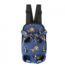 Рюкзак-кенгуру для тварин Lesko SY210814 Dogs L Blue