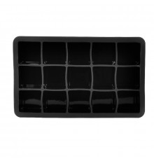 Силіконова форма cumenss AI-807 Cube 15 Black для заморожування льоду