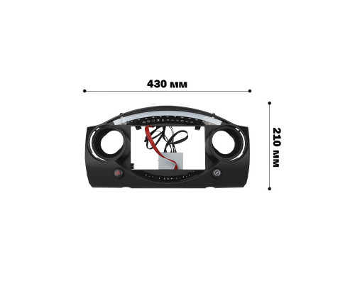 Штатний комплект перехідна рамка 9" Lesko BMW Mini Hatch R50 2000-2006 + адаптер живлення (0000) Штатний комплект перехідна рамка 9" Lesko BMW Mini Hatch R50 2000-2006 + адаптер живлення (0000)