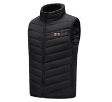 Жилетка з підігрівом Lesko USB M01-9S S Black