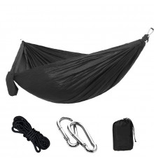 Гамак туристичний підвісний Camp 270x140 см Чорний (C051062)