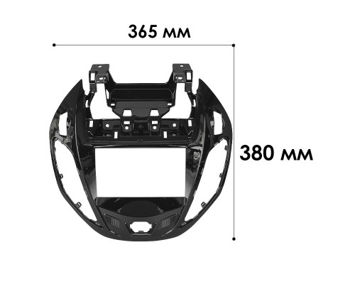 Перехідна рамка 178x102 мм Lesko 2 DIN HEVXM Ford B-Max 2012-2017 Перехідна рамка 178x102 мм Lesko 2 DIN HEVXM Ford B-Max 2012-2017
