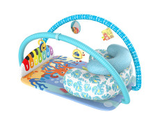Дитячий розвиваючий килимок YRB SDZ-1817 Whale Блакитний 40х62х41 см 13202-84444