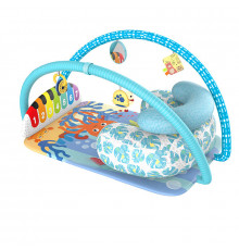 Дитячий розвиваючий килимок YRB SDZ-1817 Whale Блакитний 40х62х41 см 13202-84444