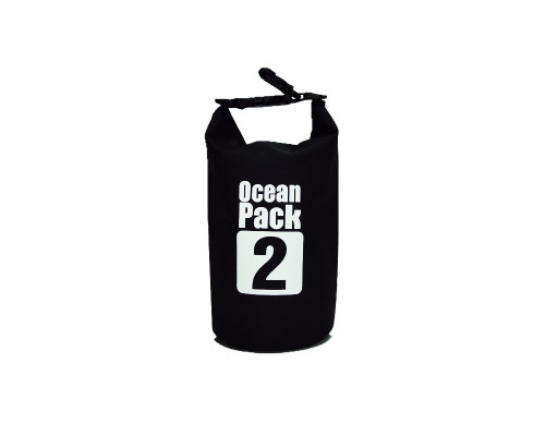 Водонепроникна сумка рюкзак гермішок Ocean Pack 2 л Black (55355215) Водонепроникна сумка рюкзак гермішок Ocean Pack 2 л Black (55355215)