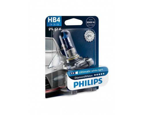 Автолампа PHILIPS 9006DVB1 HB4 55W 12V P22d DiamondVision Автолампа PHILIPS 9006DVB1 HB4 55W 12V P22d DiamondVision