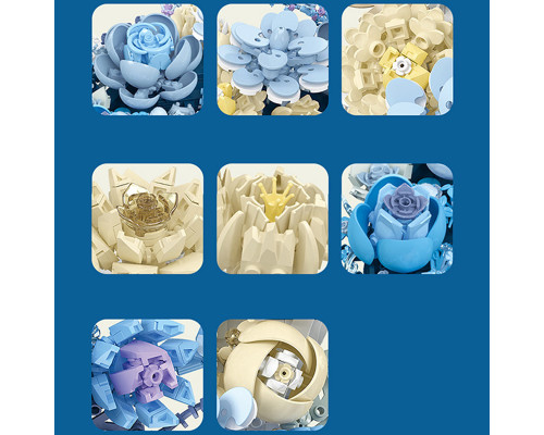 3D-конструктор JIE-STAR 9094 Moon Flower 590 деталей 13220-84639