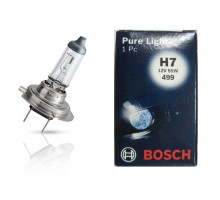 Автолампа BOSCH Pure Light H7 55W 12V PX26d (1987302071)