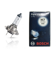 Автолампа BOSCH Pure Light H7 55W 12V PX26d (1987302071)