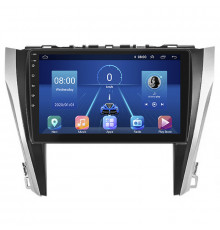 Штатна магнітола Lesko для Toyota Camry V55 (2015-2017рр.) 10" 2/32Gb 4G Top GPS Android