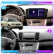 Штатна магнітола Lesko для Subaru Outback III 2003-2006 екран 9 4/6b Top