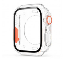 Захисний чохол із захисним склом Choice 3 для Apple Watch 45 мм у стилі Ultra Прозорий