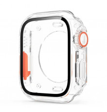 Захисний чохол із захисним склом Choice 3 для Apple Watch 45 мм у стилі Ultra Прозорий
