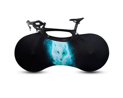 Чохол для велосипеда West Biking 0719219 White Fox M Чорний