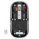 Мишка бездротова безшумна HXSJ Т900 з акумулятором 2,4G+Bluetooth