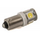 Світлодіодна лампа AllLight T 8.5 5 діодів 5050 BA9S 24V WHITE