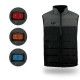 Жилетка з підігрівом Lesko 001A USB M Black-Grey
