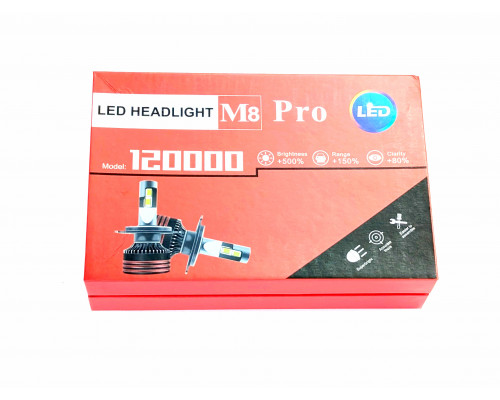 Комплект світлодіодних ламп M8 PRO H1 (P14,5s) Комплект світлодіодних ламп M8 PRO H1 (P14,5s)