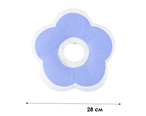 М'який комір-подушка для кішок No Brand DT-1018 M Purple