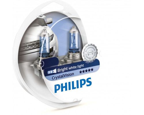 Автолампа PHILIPS 12362CV H11 55W 12V PGJ19-2 CristalVision+W5Wx2 Автолампа PHILIPS 12362CV H11 55W 12V PGJ19-2 CristalVision+W5Wx2