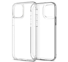 Силіконовий протиударний чохол панель + скло 9Н на Iphone 12/12pro прозорий Case (4363463434)