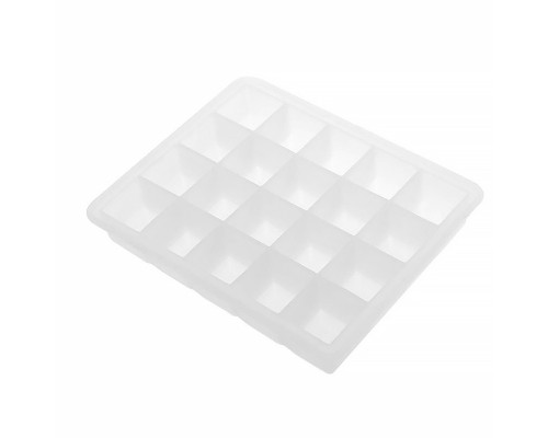 Силіконова форма CUMENSS AI-820 Cube 20 White для льоду Силіконова форма CUMENSS AI-820 Cube 20 White для льоду
