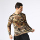 Тактичний лонгслів Lesko A659 2XL Camouflage CP Зелений (4254-75766)