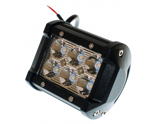 Світлодіодна фара AllLight C-18W 6chip OSRAM 3535 spot 9-30V нижнє кріплення Світлодіодна фара AllLight C-18W 6chip OSRAM 3535 spot 9-30V нижнє кріплення