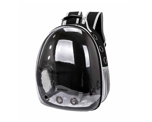 Рюкзак-перенесення Taotaopets 253304 Panoramic Black 35х25х42 cm з ілюмінатором Рюкзак-перенесення Taotaopets 253304 Panoramic Black 35х25х42 cm з ілюмінатором