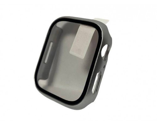 Захисний чохол зі склом Choice для Apple Watch 45 мм Сірий Захисний чохол зі склом Choice для Apple Watch 45 мм Сірий